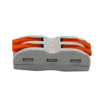 

10 Pcs Electrical Cable Wire Connector Terminal Power Supply Fast Anti Oxidation Control Multifunction Luminaire Lighting Home