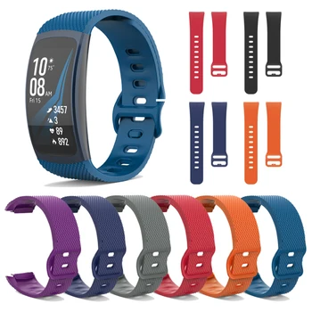 

Smart Watch Strap For Samsung Gear Fit2 Pro SM-R360 / R365 Silicone Replacement Band Smart Watch Wristband Accessories