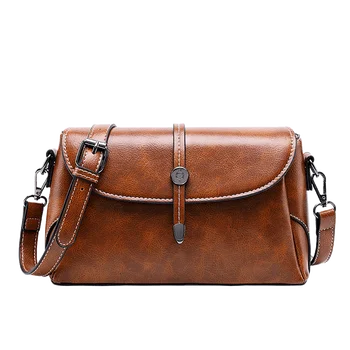 

Woman bag small shoulder bag for women messenger bags ladies retro PU leather handbag purse with tassels female crossbody bag