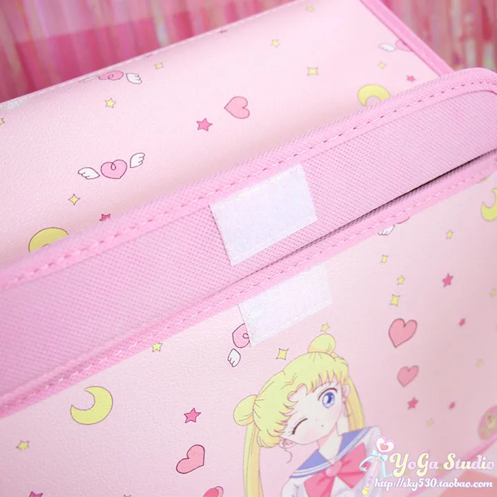 Мультфильм милый My Melody Cardcaptor Sakura Сейлор Мун девушки косметическая коробка сумки макияж сумки игрушки складной ящик для хранения сумка органайзер