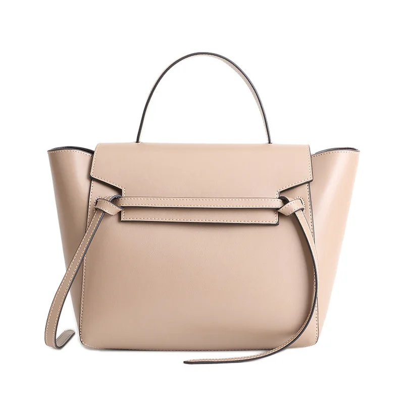 

Classic Leather Handbag Europe And America Catfish Bag New Style Large-Volume WOMEN'S Bag Handbag Yao Liu Wen Celebrity Style
