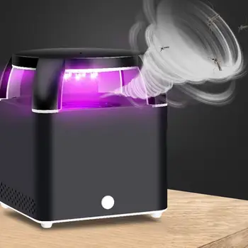 

Hot On Sale Portable LED Electric Mosquito Fly Bug Insect Trap Killer Zapper USB Night Lamp Lights Mosquito Killer