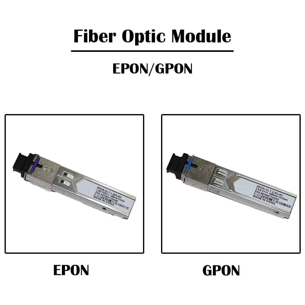 GPON/EPON модуль OLT оборудование SC Simplex 2 5G C +++ Gpon/PX20 1 25G Epon TX1490/1310 FTTH SM однорежимный |