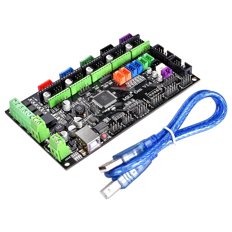 Части 3D принтера MKS Gen V1.4 плата управления Mega 2560 R3 Материнская RepRap Ramps1.4 +