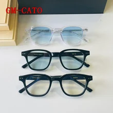 

New GM Brand GENTLE CATO Eyeglasses Frame Optical Square Myopia Reading Prescription Glasses UV400 Women Men With Original Case