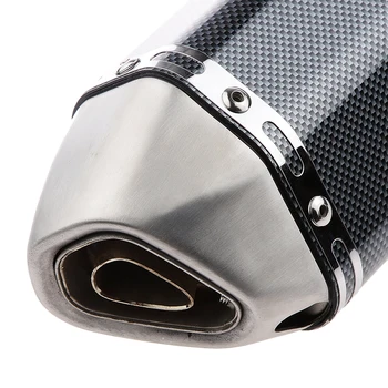 

Car Auto Vehicle Exhaust Pipe Silencer Tail Muffler Tip C Type