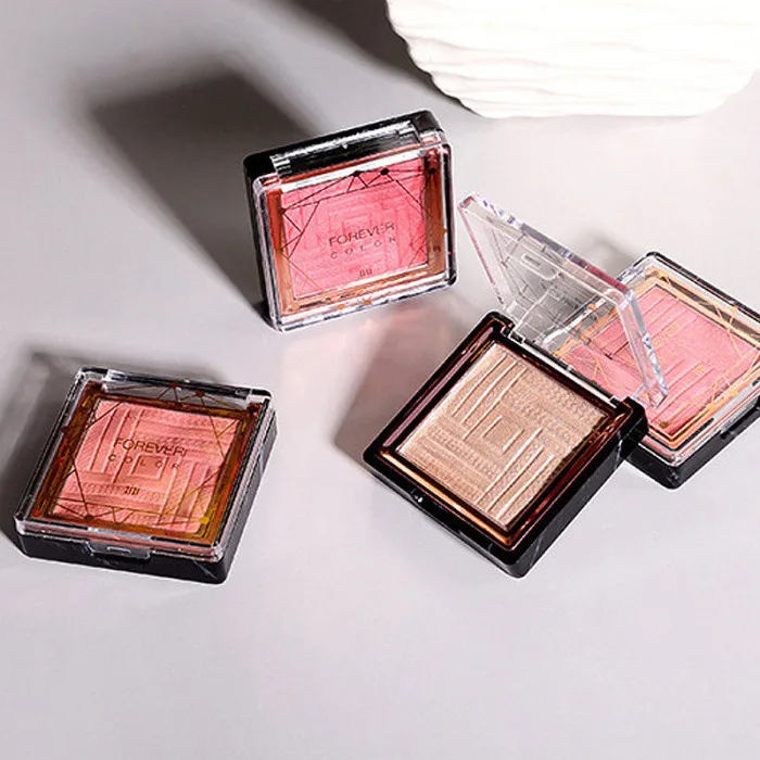 Cheek Blusher Easy to Blush Makeup Not Sticky Brighten Fine Silky Powder Women Cosmetic Dropshipping SMJ