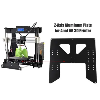 

Z Axis Plate Carriage Anodized Aluminum Plate Y Bracket for 3D Printer Prusa i3 Anet A8 A6 219 X 219 X 3mm
