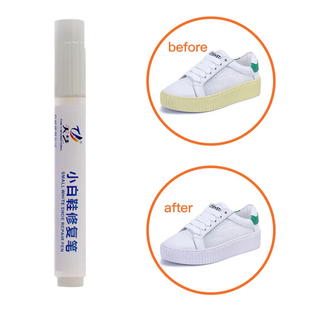 White Trainer Pen Midsole Restore Sneaker Marker Waterproof Shoe Whitener  for Trainers Effective White Shoe Polish for Sneakers - AliExpress