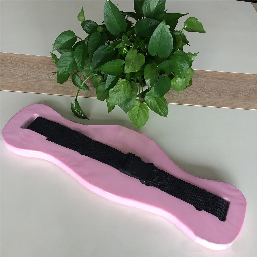 EVA регулируемый задний плавающий Поролоновый пояс для плавания, оборудование для обучения талии, инструмент для взрослых и детей, поплавок, доска-поплавок, пояс - Цвет: pink