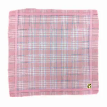 

1pc Polyester Cotton Plaid Color Handkerchief Square Scarf Female Retro Handcuffs CN Pocket Square Chest Towel 29*29