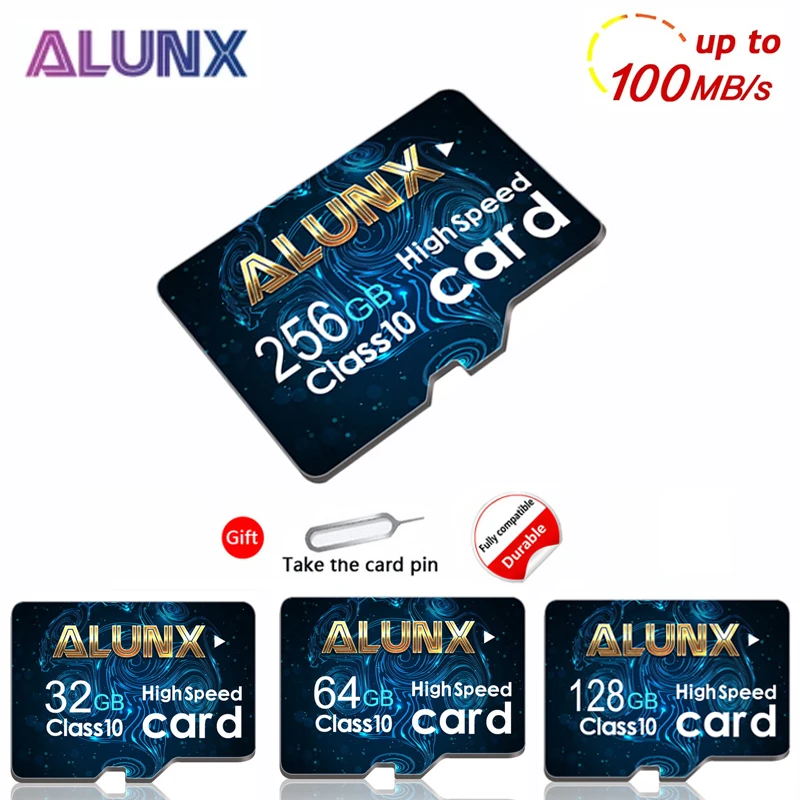 Карта памяти Micro card 128 ГБ карта 64 256 TF 32g Class10 200 sd-карта 16 Гб для телефонов 512