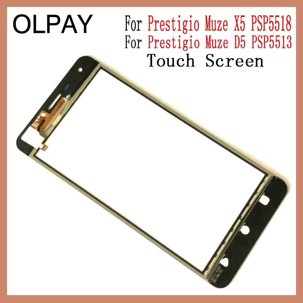 5," дюймов для Prestigio Muze X5 Muze D5 LTE PSP5518DUO PSP5518 PSP5513 Duo сенсорный экран дигитайзер Панель переднее стекло объектив сенсор