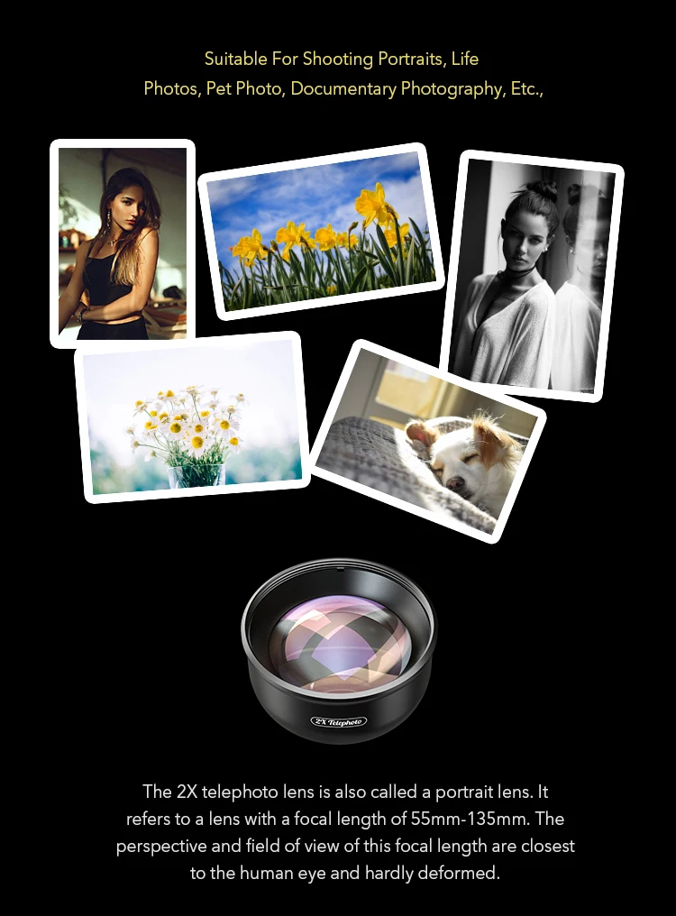 Suitable For Shooting Portraites,Life Photo,Pet Photo,Documentary Photography,Etc