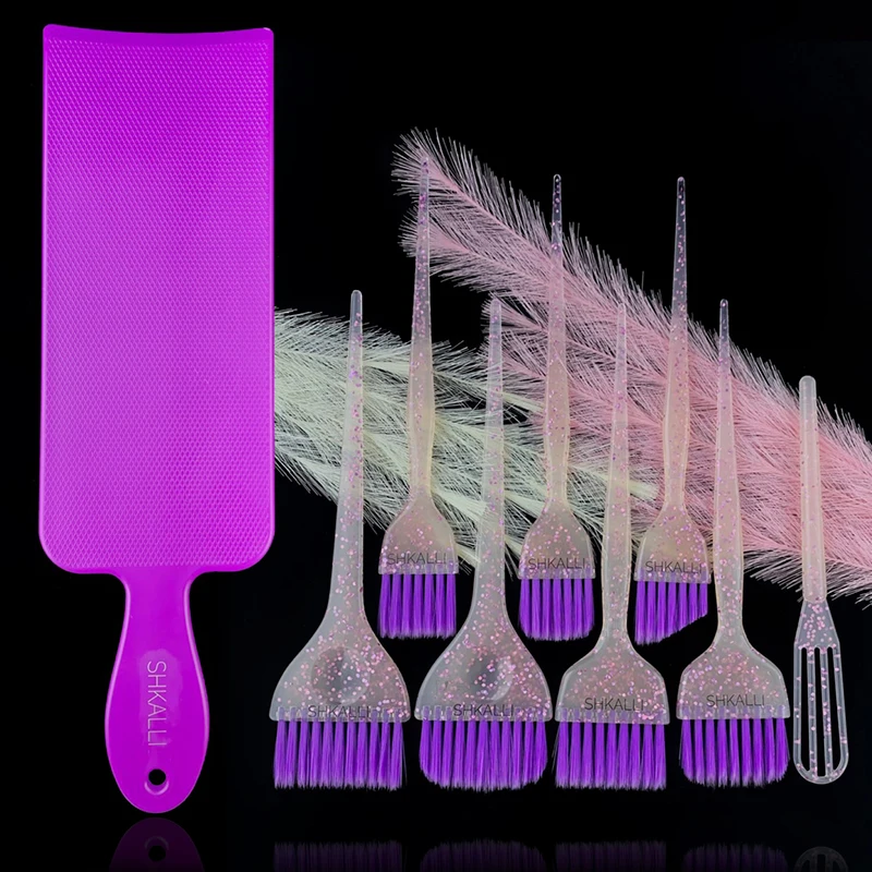  Hair Coloring Board Hair Tint Dyeing Highlighting Board Hairdressing Professional Pick Color Balaya