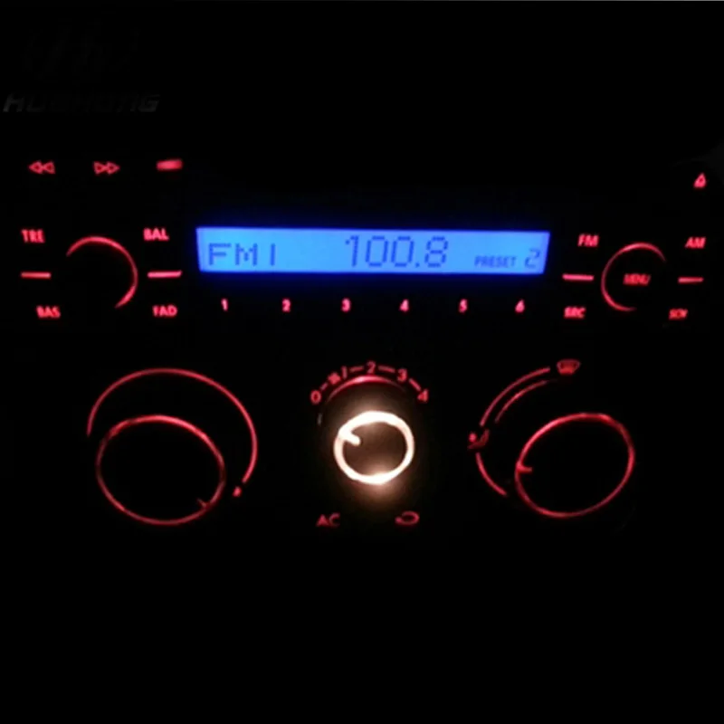 Vtear для GOLF 4 passat B5 Bora AC Ручка из алюминиевого сплава регулятор кондиционера