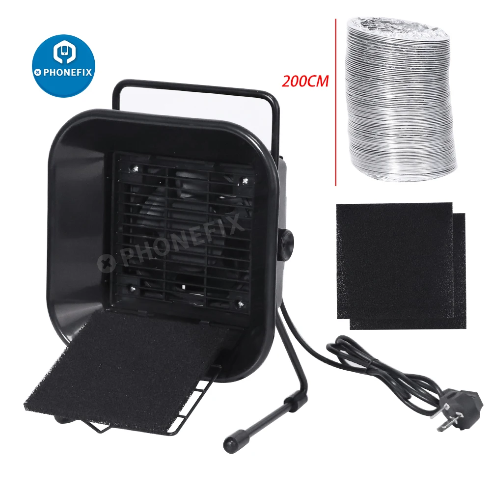 30W 220V 493 desktop solder iron smoke absorber with smoking pipe