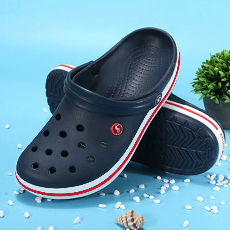 Koop Vrouwen Schoenen Coc Schoenen Vrouwen Sandalen Crcs Schoenen Vrouwelijke Cro Schoenen Klompen Sandalias Hombre Sandles Sandalen Mannen Zomer Slippers