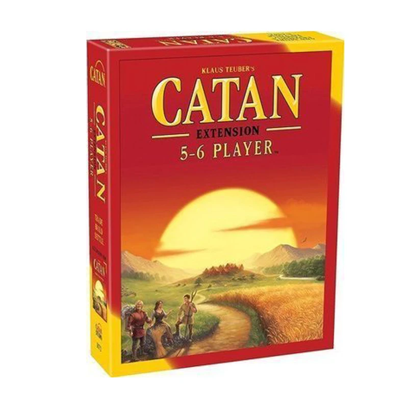 Настольная игра Catan: Trade Build Settle/setters/5-6 плеер, набор для расширения, полный английский, высокое качество, домашние, вечерние, настольные игры