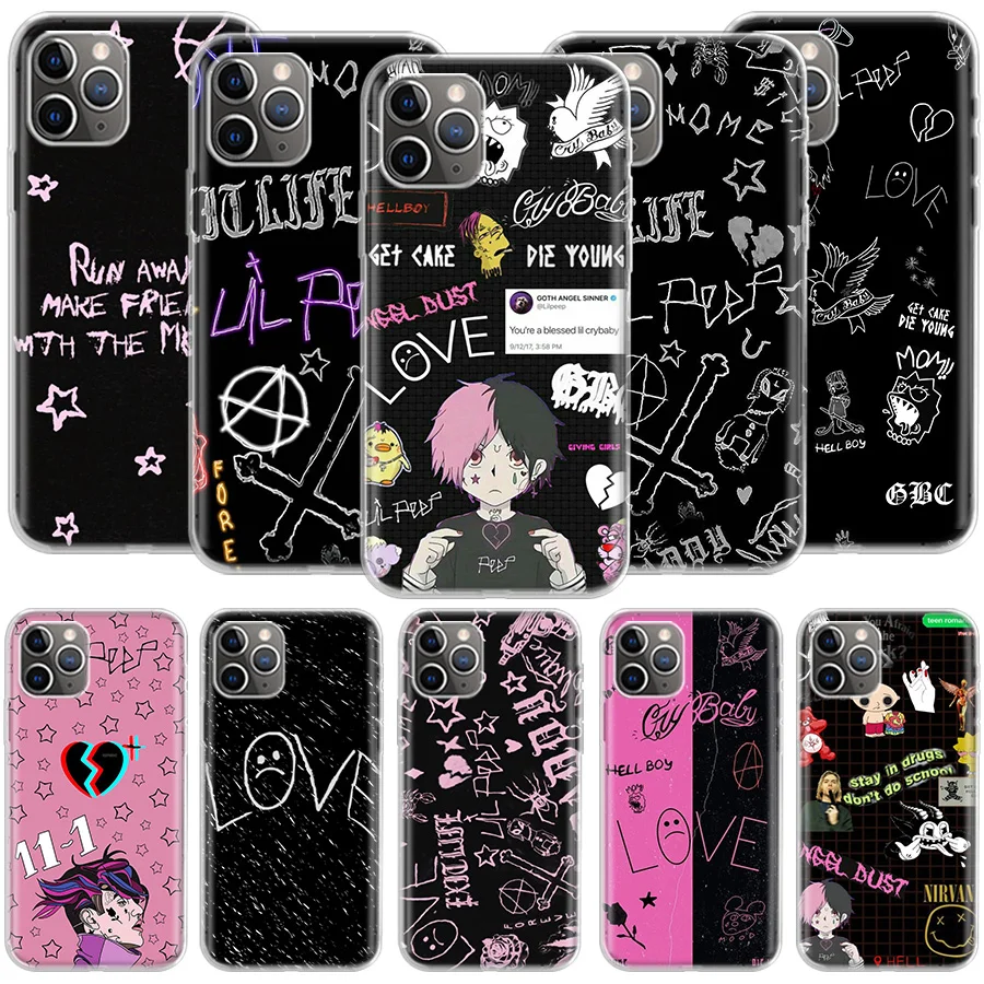 Чехол Lil Peep Bo для Apple Iphone 12 13 Pro Max Mini 11 8 7 6 6S Plus X XS XR | Мобильные телефоны и аксессуары