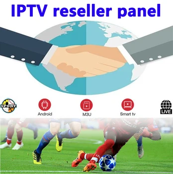 

IPTV control panel with credit contains more than 6000 Global IPTV for reseller Europe IPTV Spain Netherlands