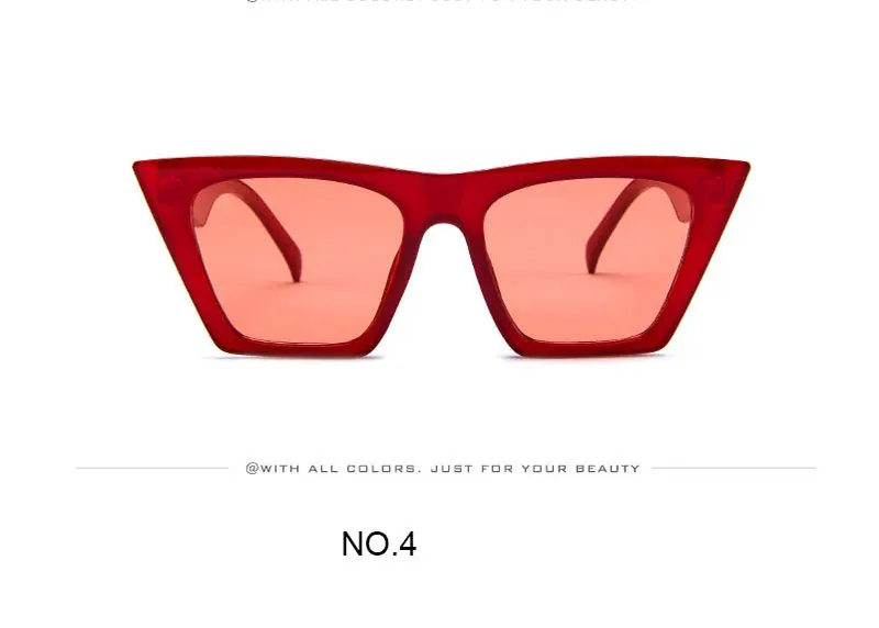 Fashion Cat Eye Sunglasses Women Brand Designer 2020 Vintage Candy Color Lens Sun Glasses Female Lady Sunglass Gradient Plastic (16)