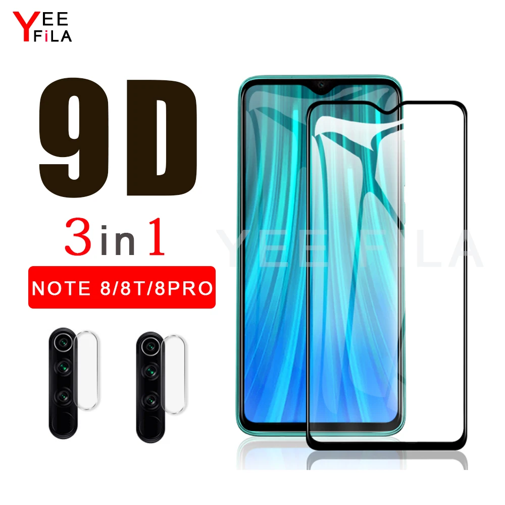 Закаленное стекло для камеры Note 9s Redmi 8 Pro Note8 8T защиты экрана объектива Xiaomi 9