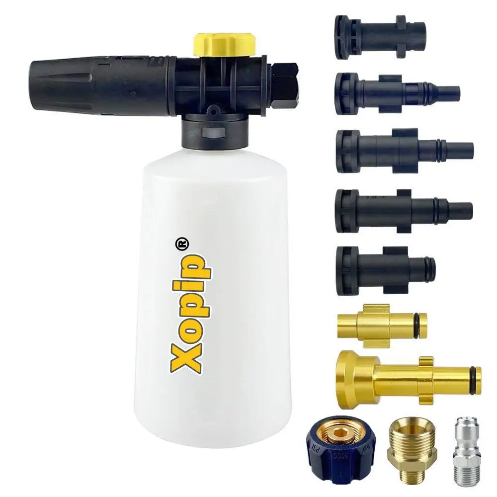 Foam Cannon Foam Sprayer Pressure Washer Foam Nozzle Car Washing Foam Pot For AR Nilfisk Karcher Lavor STIHL Huter Interskol Elitech Bosh Pressure Washer
