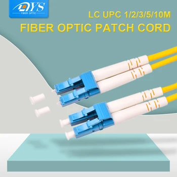 

LC UPC to LC UPC Duplex 2.0mm 3.0mm Single Mode Fiber Patch Cable FTTH Fiber Fptic Jumper Cable