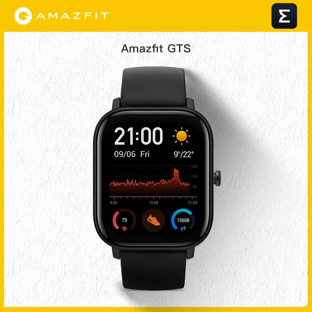 Смарт-часы Amazfit GTS в наличии глобальная версия водонепроницаемые умные часы 5ATM