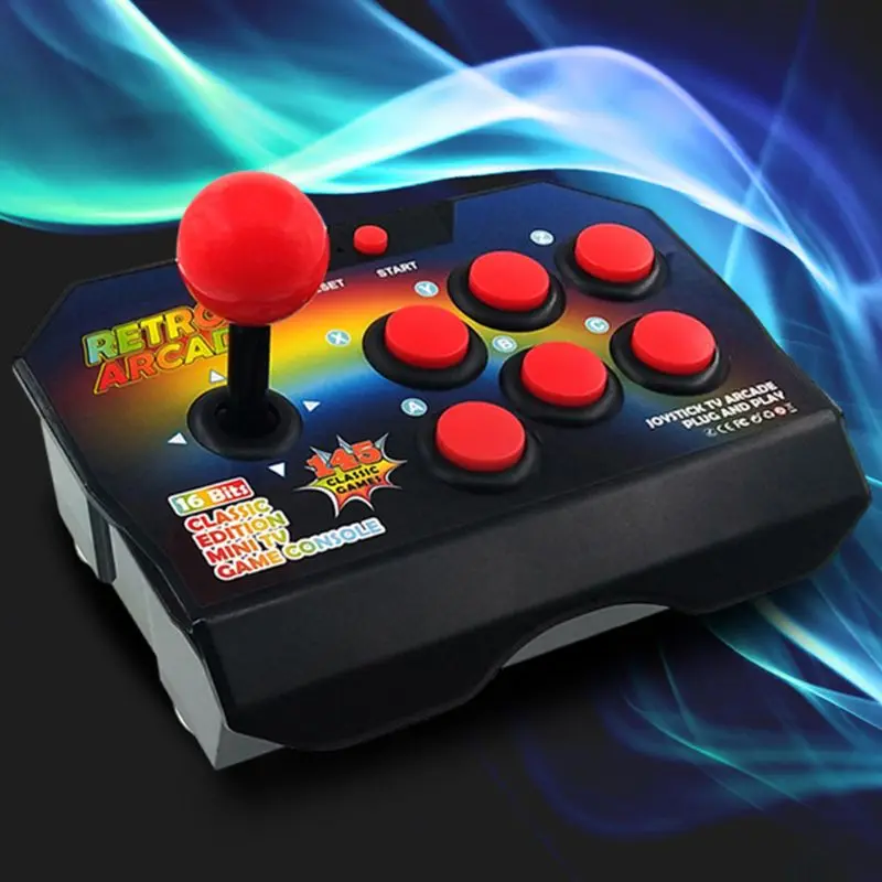

Retro TV Video Arcade Game Console Joystick 16Bit Game Machine with 145 Games