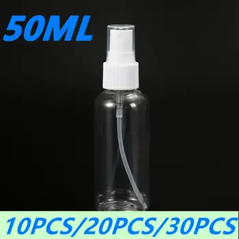 

5pcs 50ML Transparent Plastic Spray Bottle Durable Refillable Empty Mist Pump Perfume Atomizer Toxic Free And Safe
