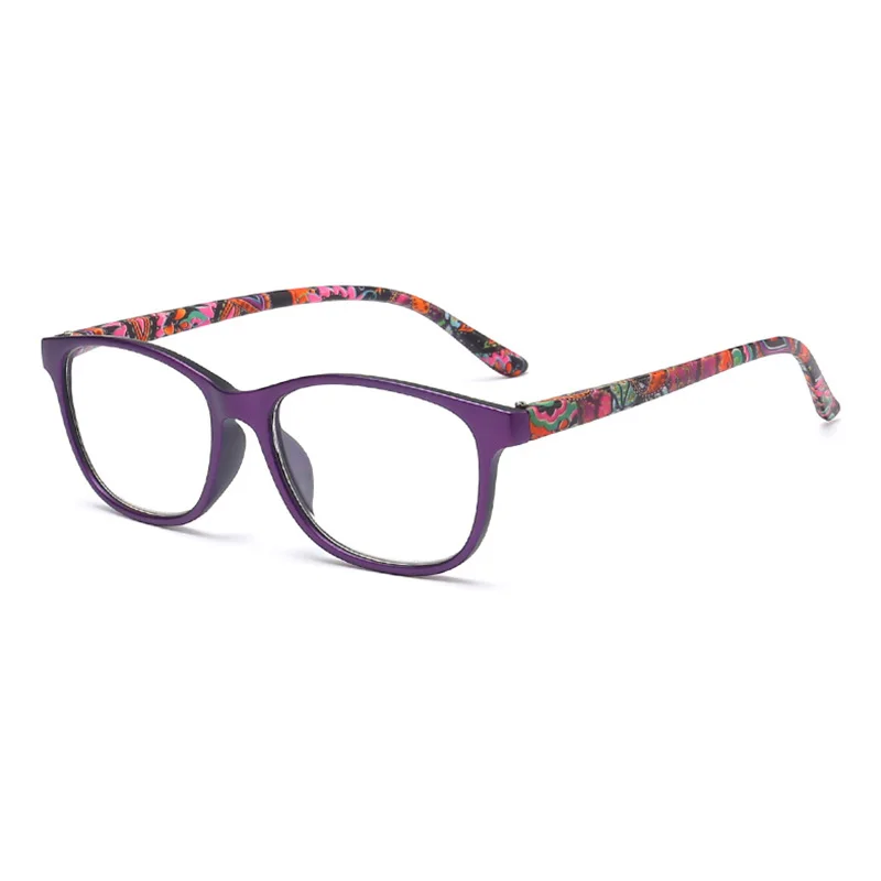 RBENN 3 Pack Ladies Reading Glasses with Bags Spring Hinges Pattern Stylish Reader for Women Men Reading Eyewear