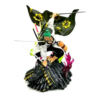 

Anime One Piece Roronoa Zoro Kimono Ver. GK Statue PVC Action Figure Collection Model One Piece Toys Doll Gift