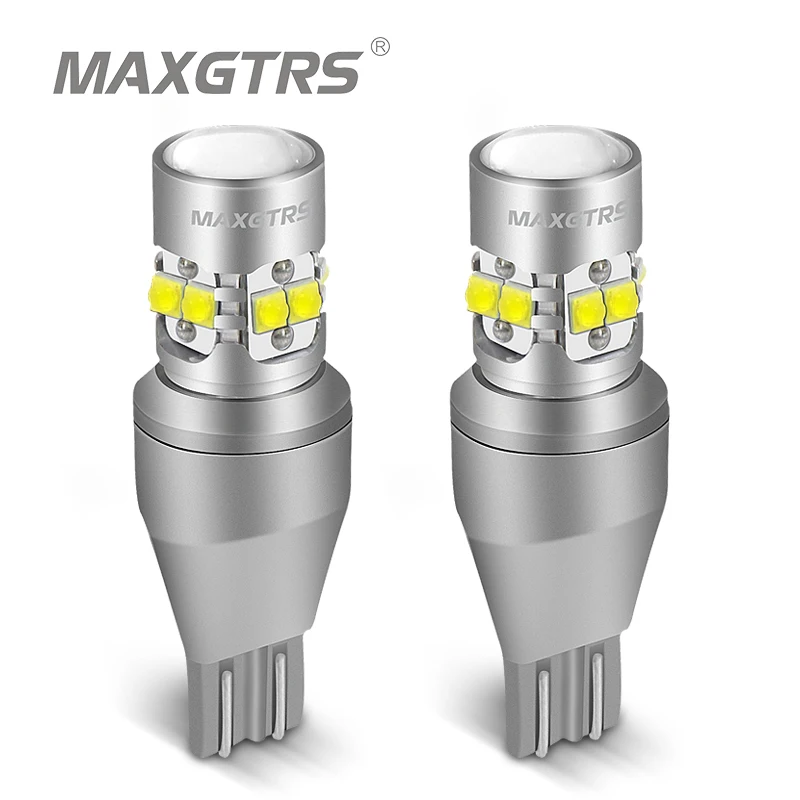 2x T15 W16W 921 912 Подлинная CREE чип XBD 50 Вт светодиодные задние фары автомобиля заднего