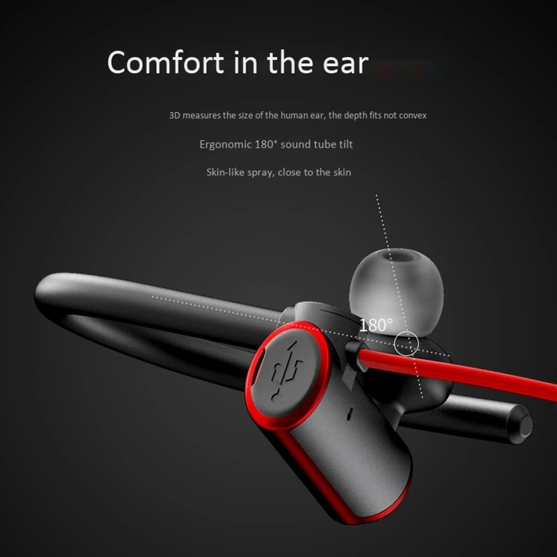 Bluetooth Headset Hanging Ear Waterproof Outdoor Running Stereo Phone Wireless In Ear Bluetooth Headset