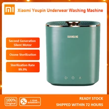 

Xiaomi Mijia 2.5L Capacity Mini Portable Washing Smart Home Machine Full Automatic Travel Underwear Smart Sock Washing Machine