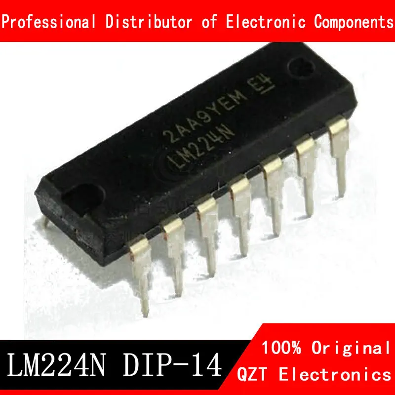 

10PCS LM224N DIP14 LM224 DIP-14 224N DIP Operational amplifier