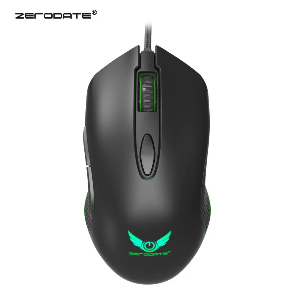 Стиль проводная мышь RGB игровая мышь 6 кнопок программируемая 4800 Регулируемая dpi Внешняя торговля Горячая Распродажа AliExpress