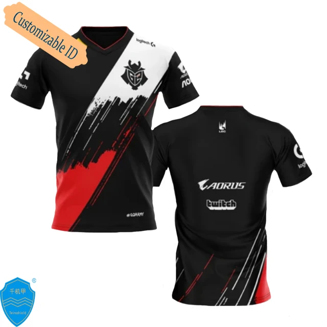 esports team jerseys