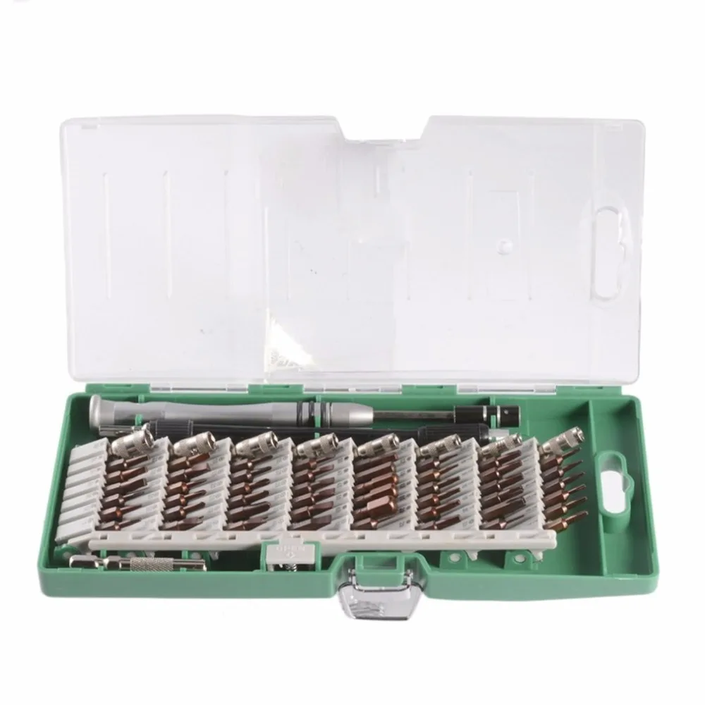 

60 in 1 S2 Alloy Steel Maintenance Disassemble Tool Easy Use Driver Kit Screwdriver Repair Tool Set for Smartphone Laptop