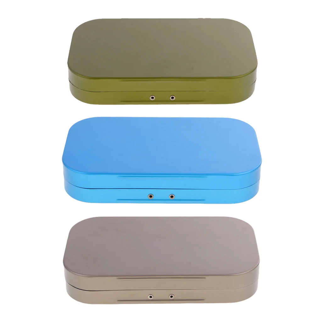 Aluminum Alloy Slim Fly Box Slit Foam Easy Grip Trout Flies Fly Fishing Box  Fishing Tackle Boxes for Fisherman - AliExpress