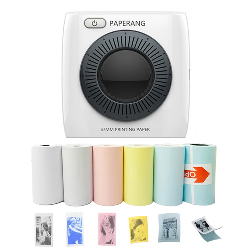 PAPERANG impresora fotográfica portátil P2, máquina de impresión térmica de  bolsillo, con Bluetooth, para teléfono móvil Android, iOS, Windows P2| Impresoras| - AliExpress