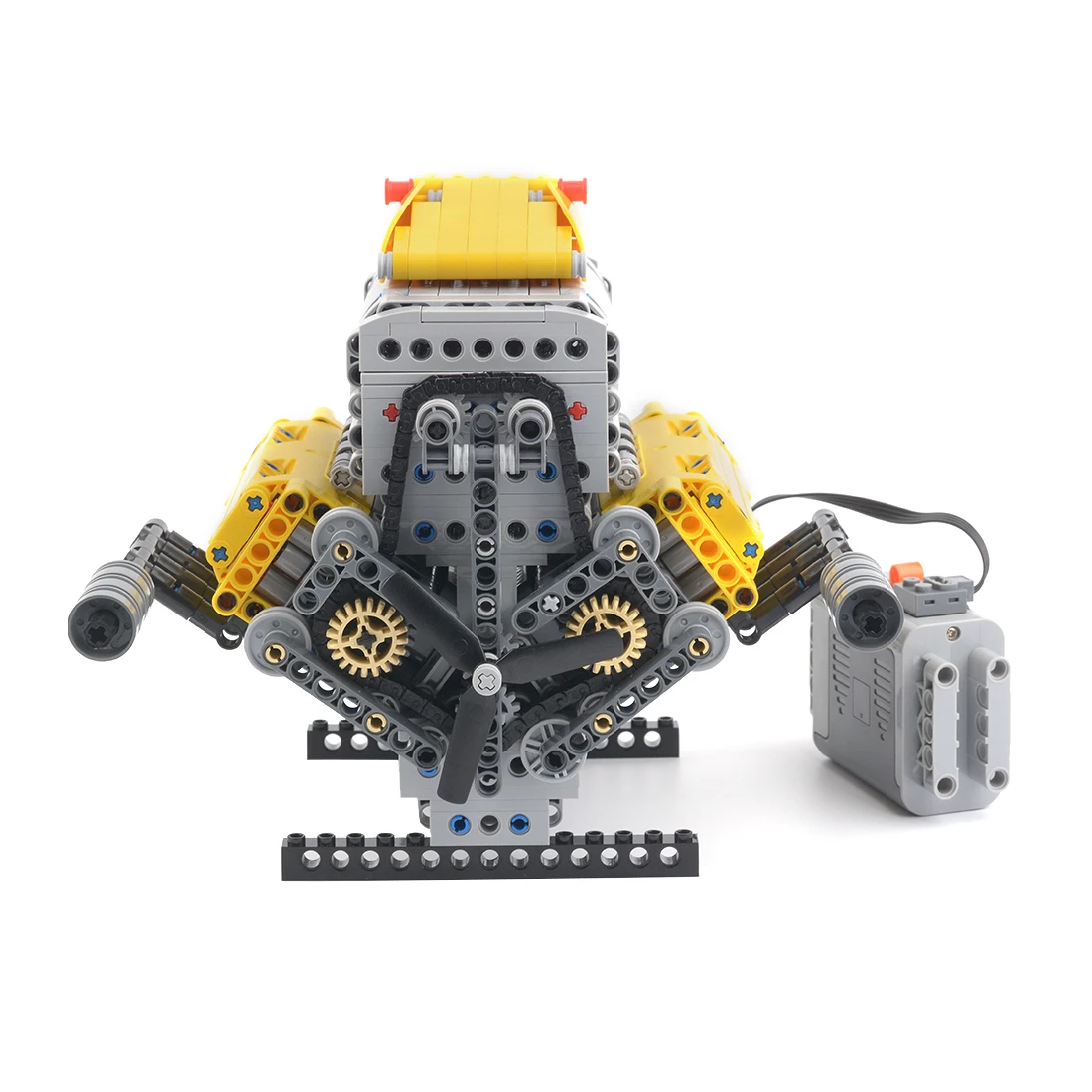 Eerder Wetenschap jongen 945Pcs MOC 60662 V8 Motor Bricks Model Moc Dynamische Display Speelgoed  (Geautoriseerde En Ontworpen Door Bricktec Ontwerpen) voor Kinderen  Speelgoed|Blokken| - AliExpress