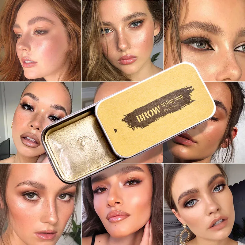 3D eyebrow soap Makeup Gel Soap Brows Kit Long Lasting Eyebrow Setting Waterproof Tint Pomade Cosmetics |