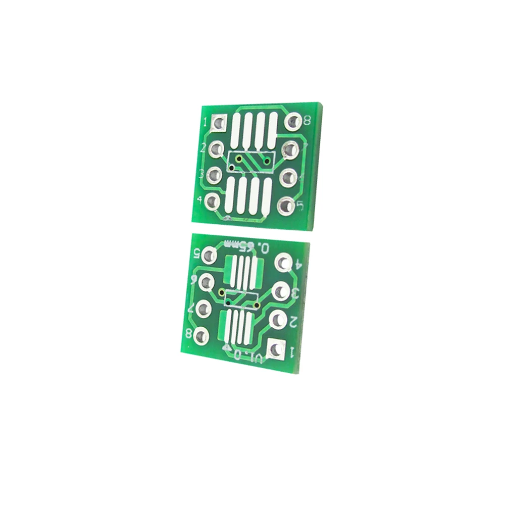 SOP8 Turn DIP8 SMD to DIP IC Adapter Socket SOP8 TSSOP8 SOIC8 SSOP8 Board TO DIP Adapter Converter Plate 20PCS power adapter