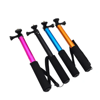 

Extendable Pole Selfie Stick Handheld Monopod for GoPro 2 3 3+ 4 5 SJCAM XiaoYi Cameras with Mount Adapter