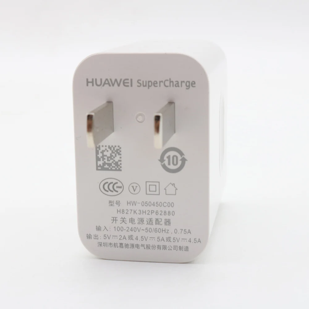 Huawei p30 pro, быстрое зарядное устройство, для путешествий, суперзарядка,, 5V4. 5A, usb type-C кабель для P20 Lite mate 9 10 P10 Pro honor note