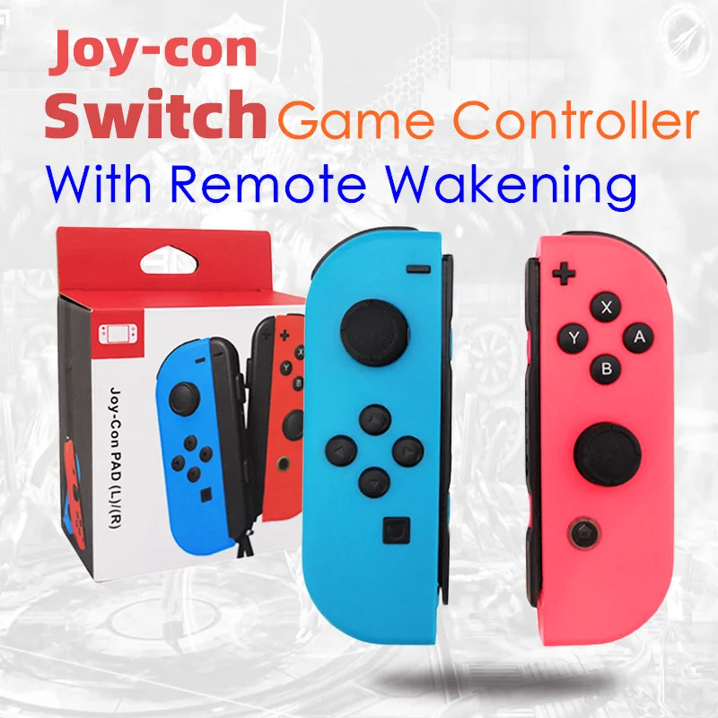 Bluetooth беспроводной Pro игровой контроллер геймпад рукоятка джойстик Joy-con(L/R) с ремешком/Wakening для Nintendo Switch NS консоль