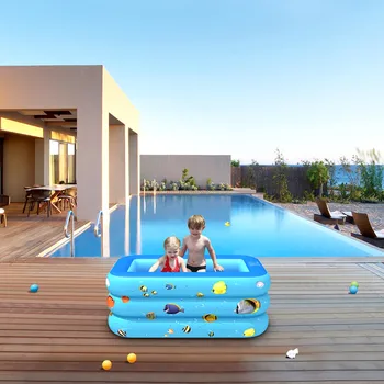 

Inflatable Swimming Pools Indoor Outdoor Children Kids Bathing Tub Summer Playing Water Pool Baby Bath Swim Pool Cartoon Bathtub
